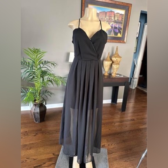 Blue Willow boutique black dress size S - Picture 2 of 9